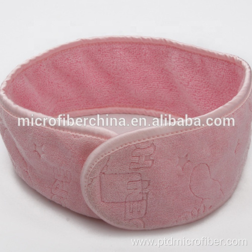 Super absorbent microfiber hairband